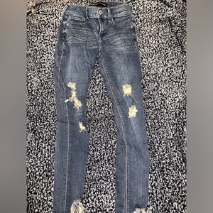 Express Mid Rise Ankle Legging Jeans